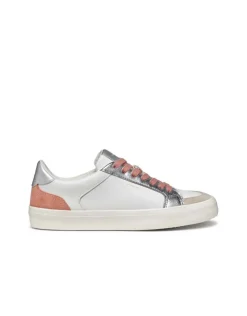 Online Basket basse cuir argent GEOX Baskets