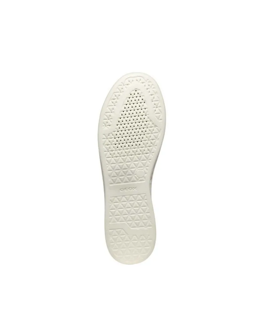 Sale Baskets cuir ajouré blanc GEOX Baskets