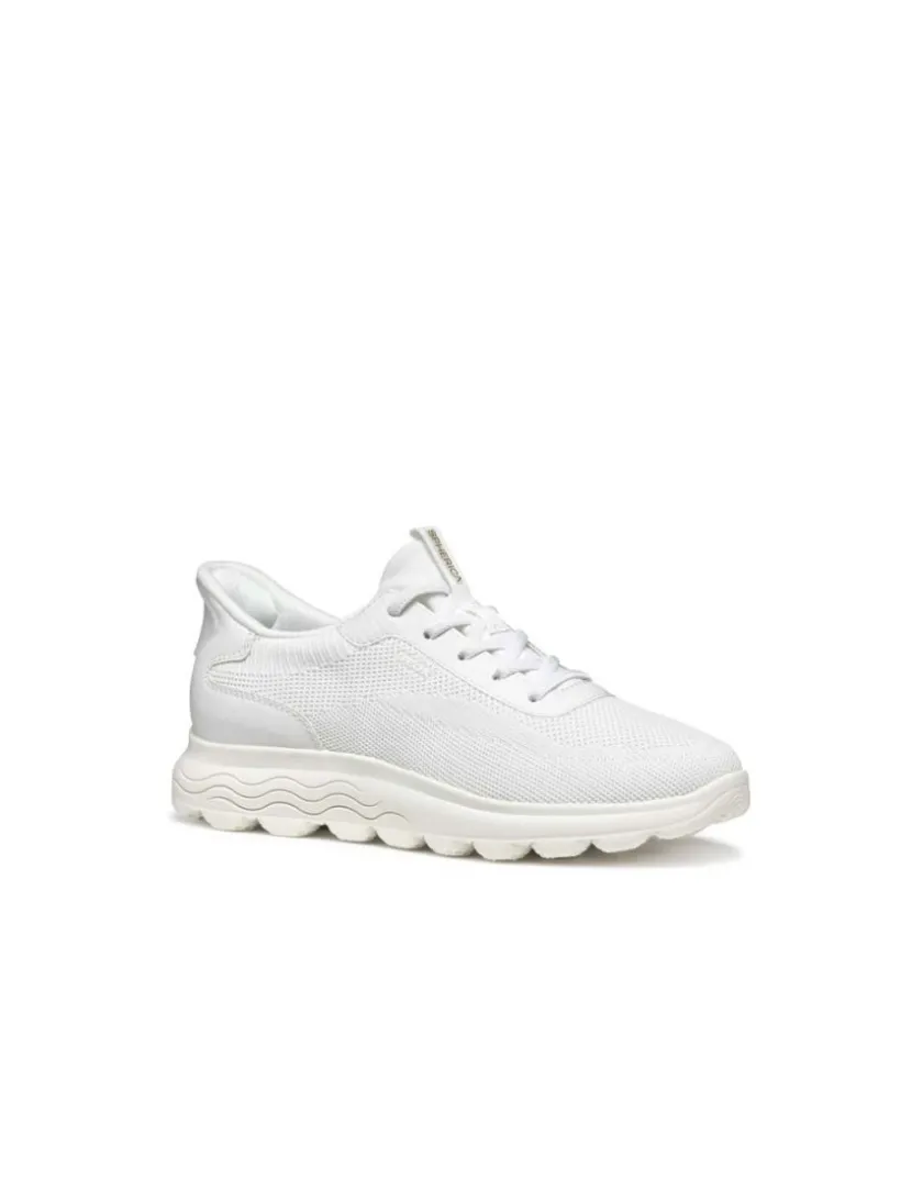 Fashion Baskets tissu blanc GEOX Baskets