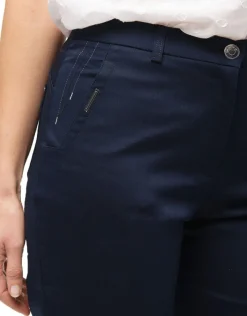 Outlet Bermuda coton marine Shorts & Bermudas|Pantalons