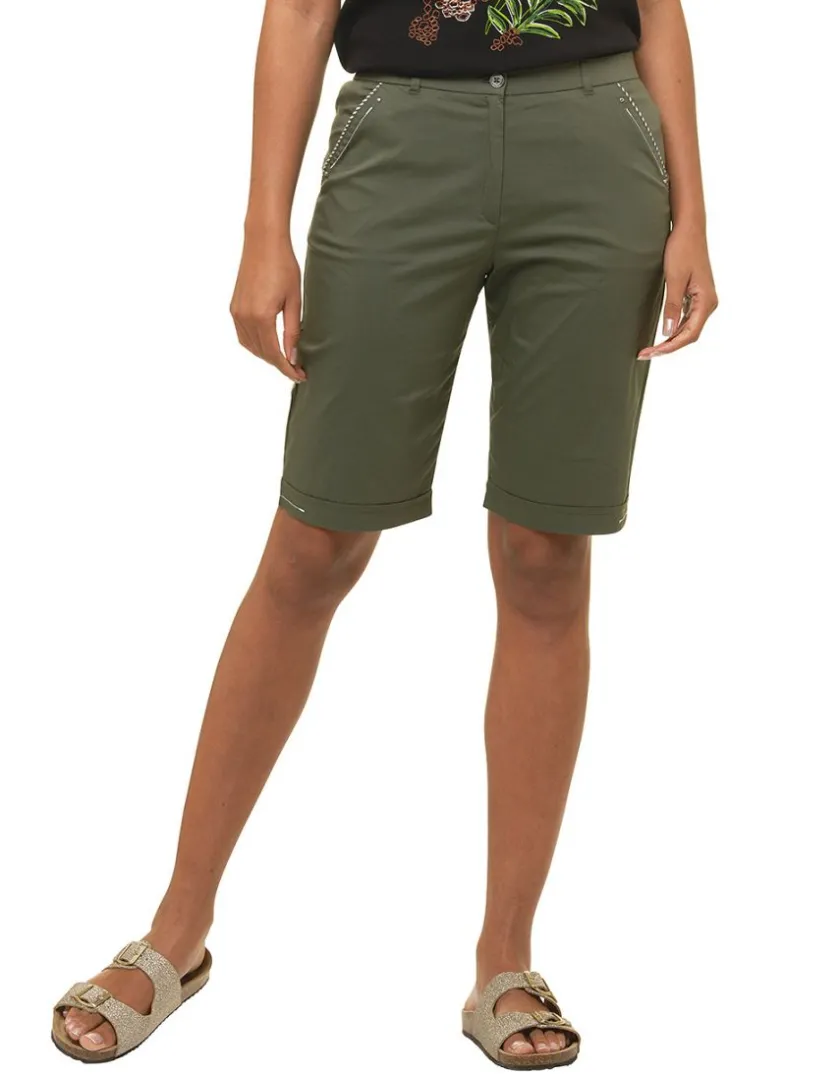 Sale Bermuda kaki coton Shorts & Bermudas