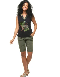 Sale Bermuda kaki coton Shorts & Bermudas