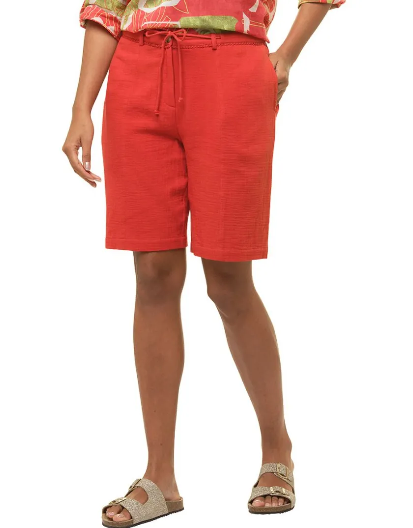 Clearance Bermuda terracotta coton Shorts & Bermudas