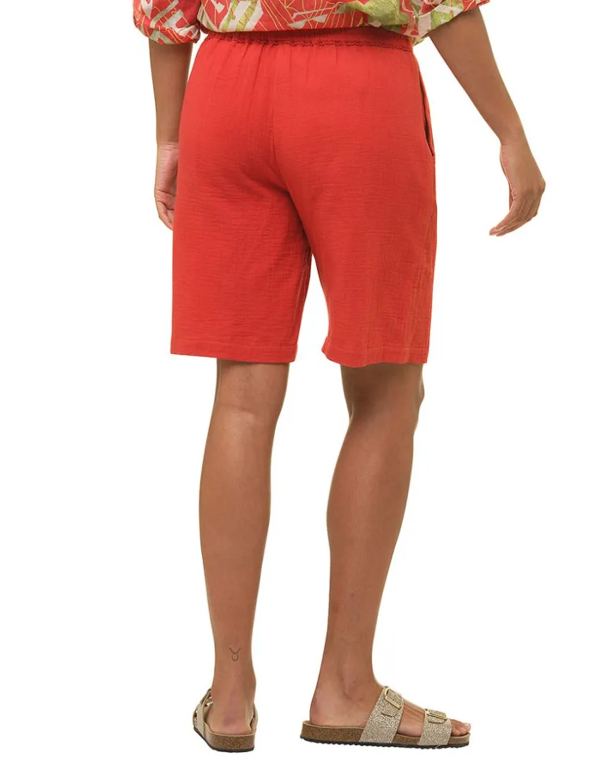 Clearance Bermuda terracotta coton Shorts & Bermudas