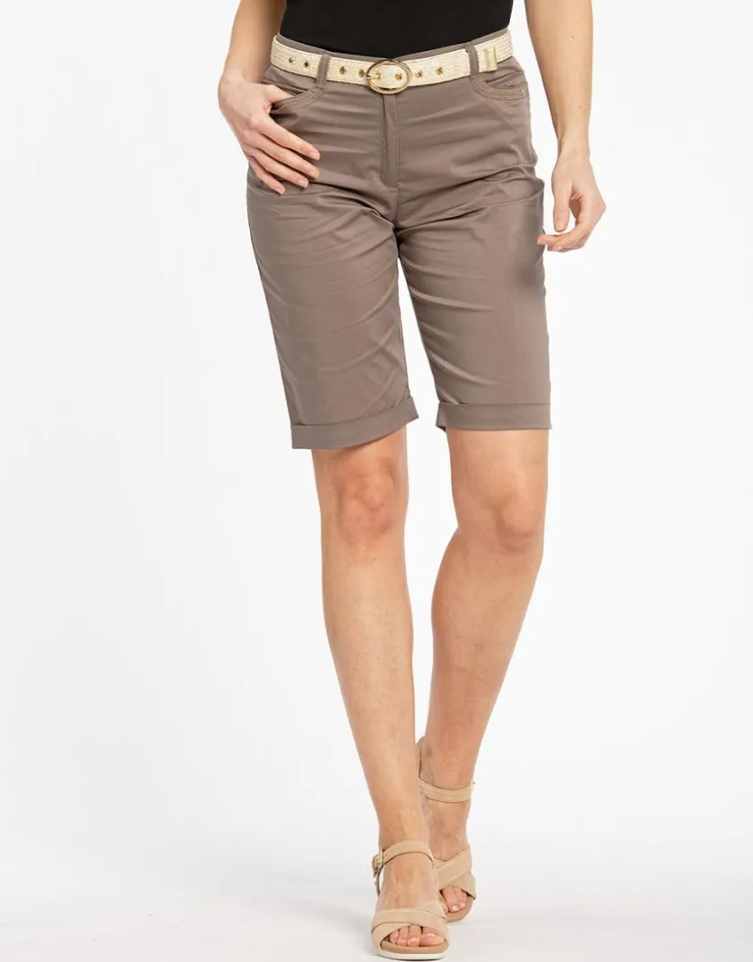 Fashion Bermuda très léger kaki Shorts & Bermudas