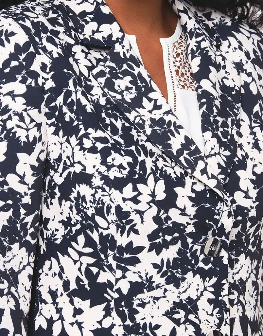 Sale Blazer imprimé marine Habillées|Vestes