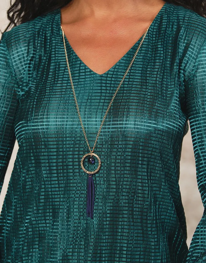 Hot Blouse blousante satinée Chemisiers & Blouses|Hauts