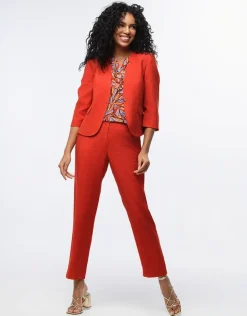 New Blouse chic voile rouge Chemisiers & Blouses|Hauts