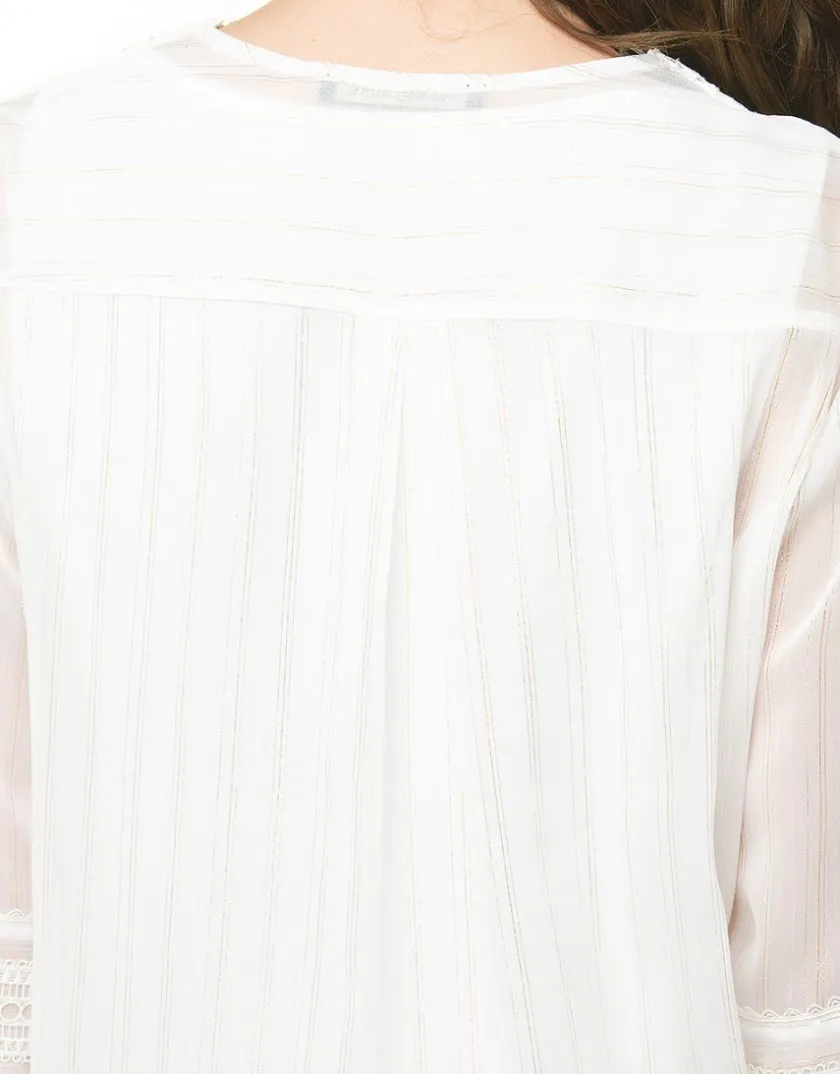 Outlet Blouse écrue chic Chemisiers & Blouses|Hauts