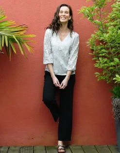 Sale Blouse gris argenté Chemisiers & Blouses|Hauts