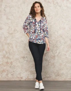 Hot Blouse imprimé brillante Chemisiers & Blouses|Hauts