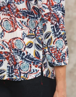 Hot Blouse imprimé brillante Chemisiers & Blouses|Hauts