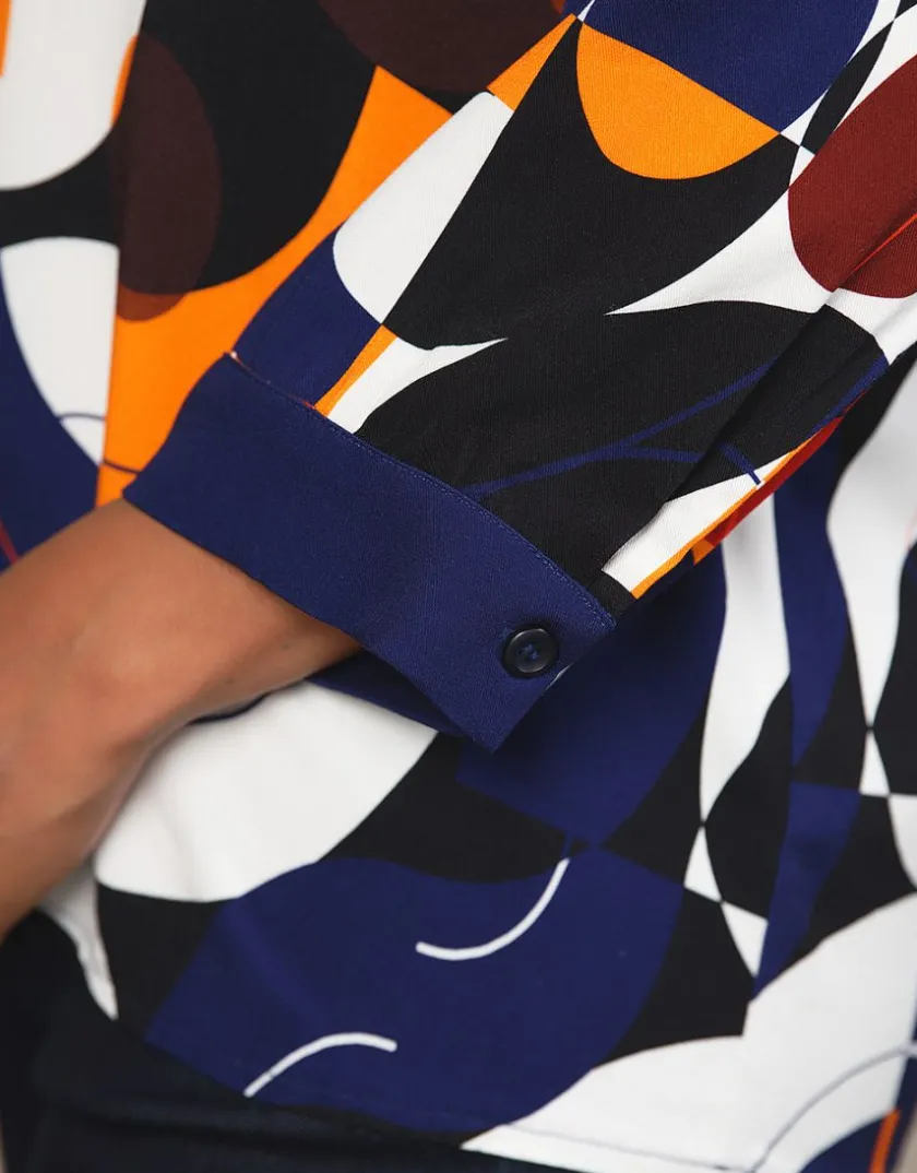 Best Blouse motif bleu Chemisiers & Blouses|Hauts