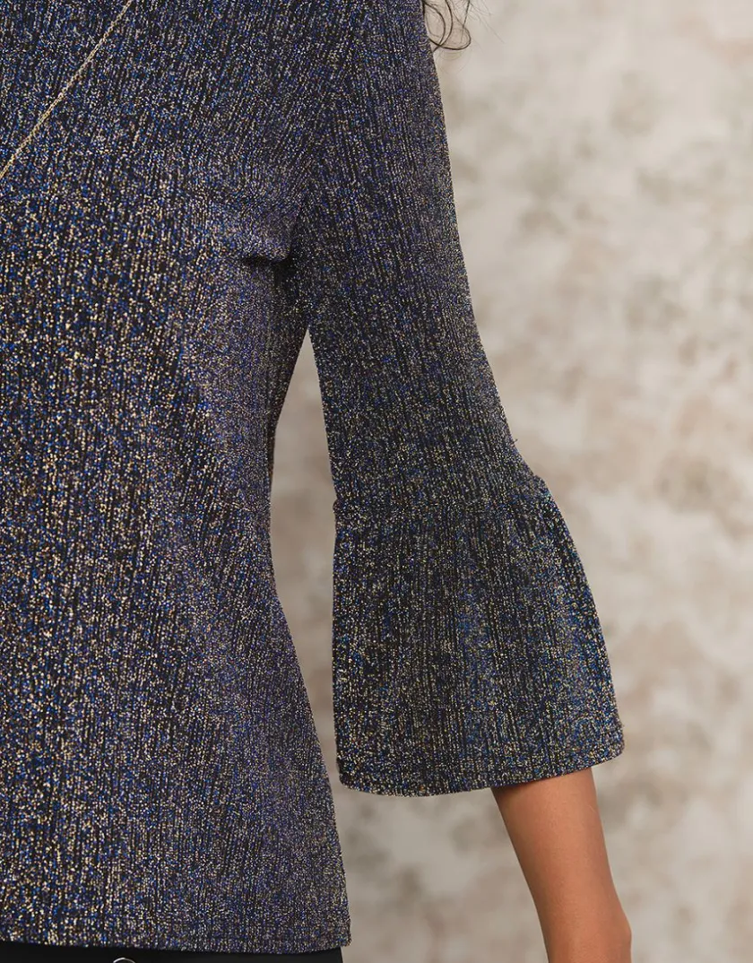 Best Blouse pailletée nuit Chemisiers & Blouses|Hauts