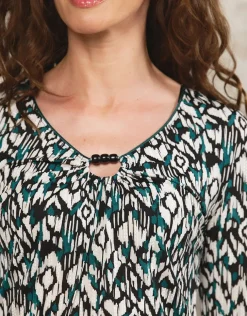 New Blouse verte chic Chemisiers & Blouses|Hauts