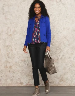 Fashion Blouse violette imprimée Chemisiers & Blouses|Hauts