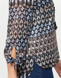 Hot Blouse voile beige Chemisiers & Blouses|Hauts
