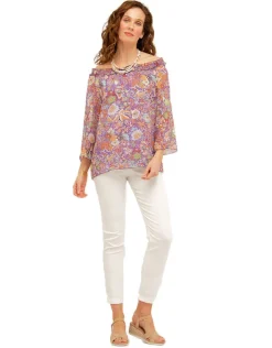 Best Blouse voile imprimé Chemisiers & Blouses|Hauts