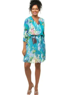 Online Boléro imprimé bleu Chemisiers & Blouses|Hauts