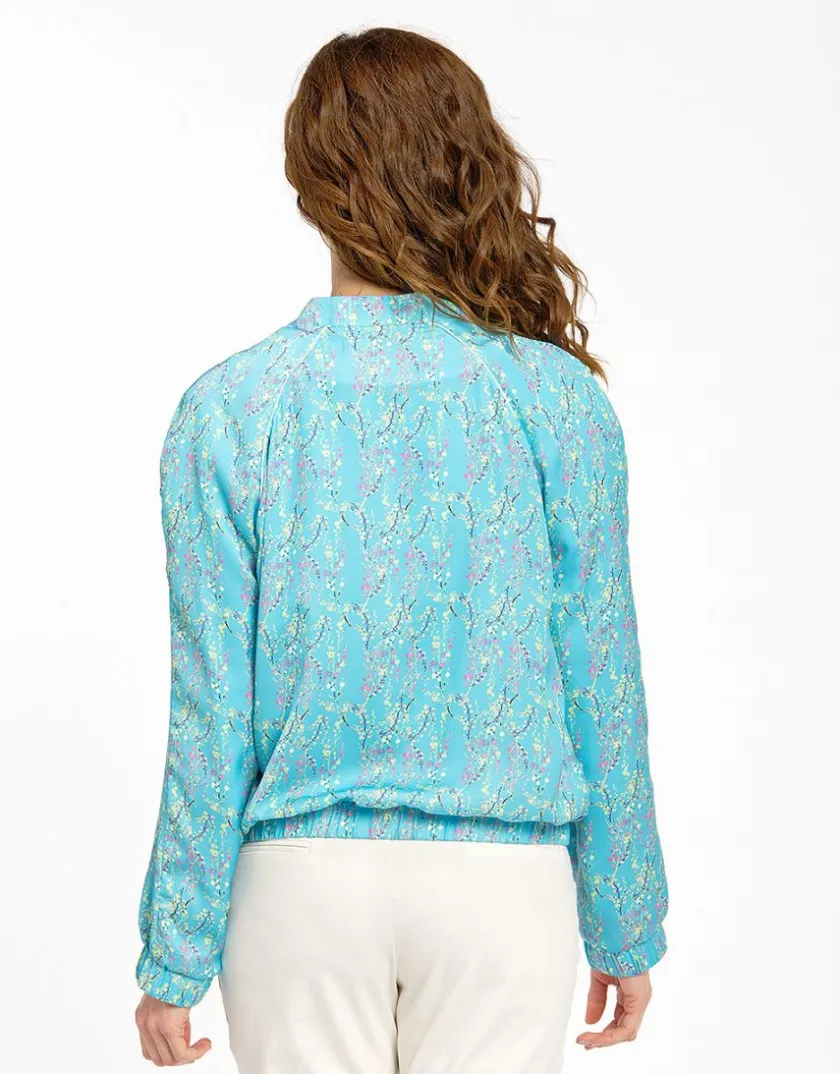Best Bombers turquoise imprimé Casual|Vestes