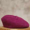 Online Béret maille violet Accessoires
