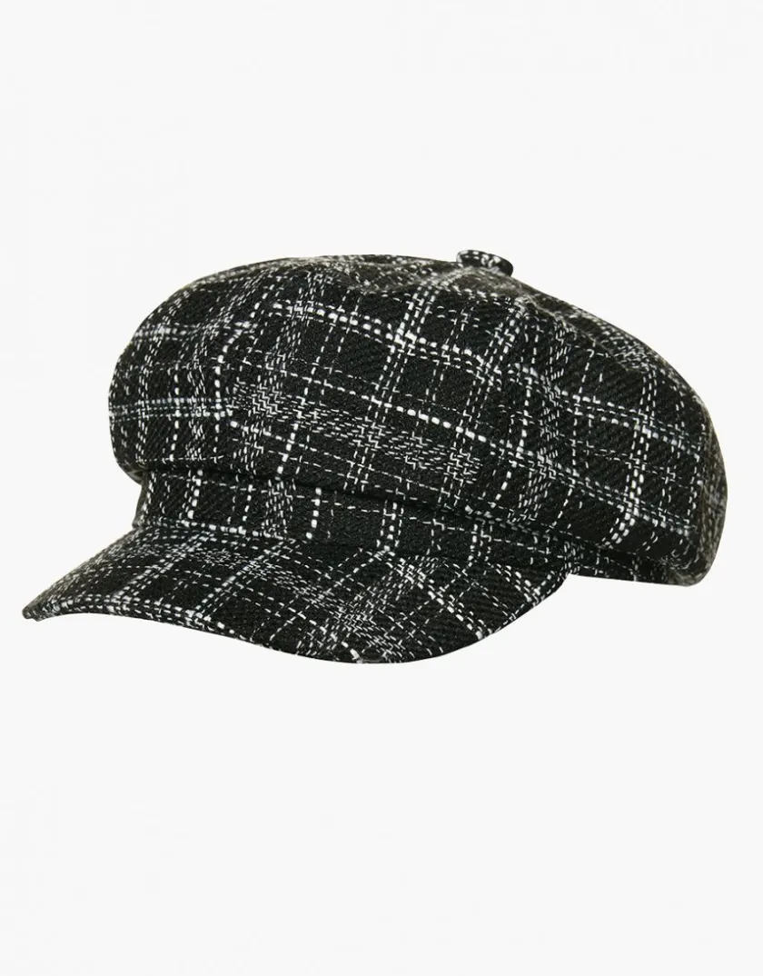 Hot Casquette gavroche noir Accessoires
