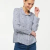 Hot Chemise rayée hirondelles Chemisiers & Blouses|Hauts