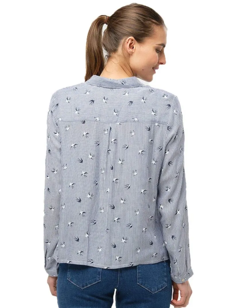 Hot Chemise rayée hirondelles Chemisiers & Blouses|Hauts