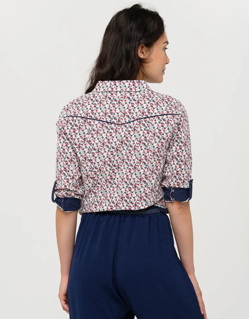Best Chemisier coton fleuri Chemisiers & Blouses|Hauts