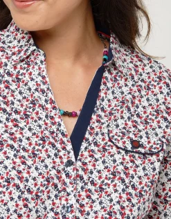 Best Chemisier coton fleuri Chemisiers & Blouses|Hauts