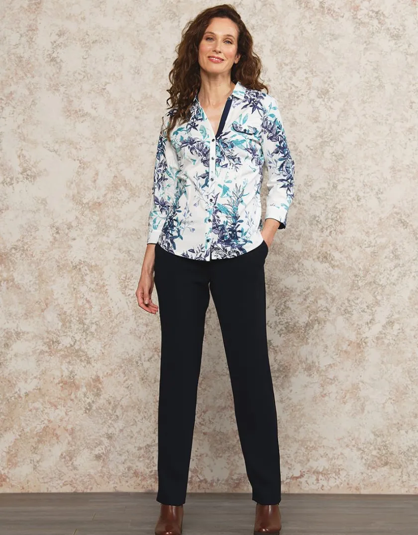 Online Chemisier fleuri coton Chemisiers & Blouses|Hauts