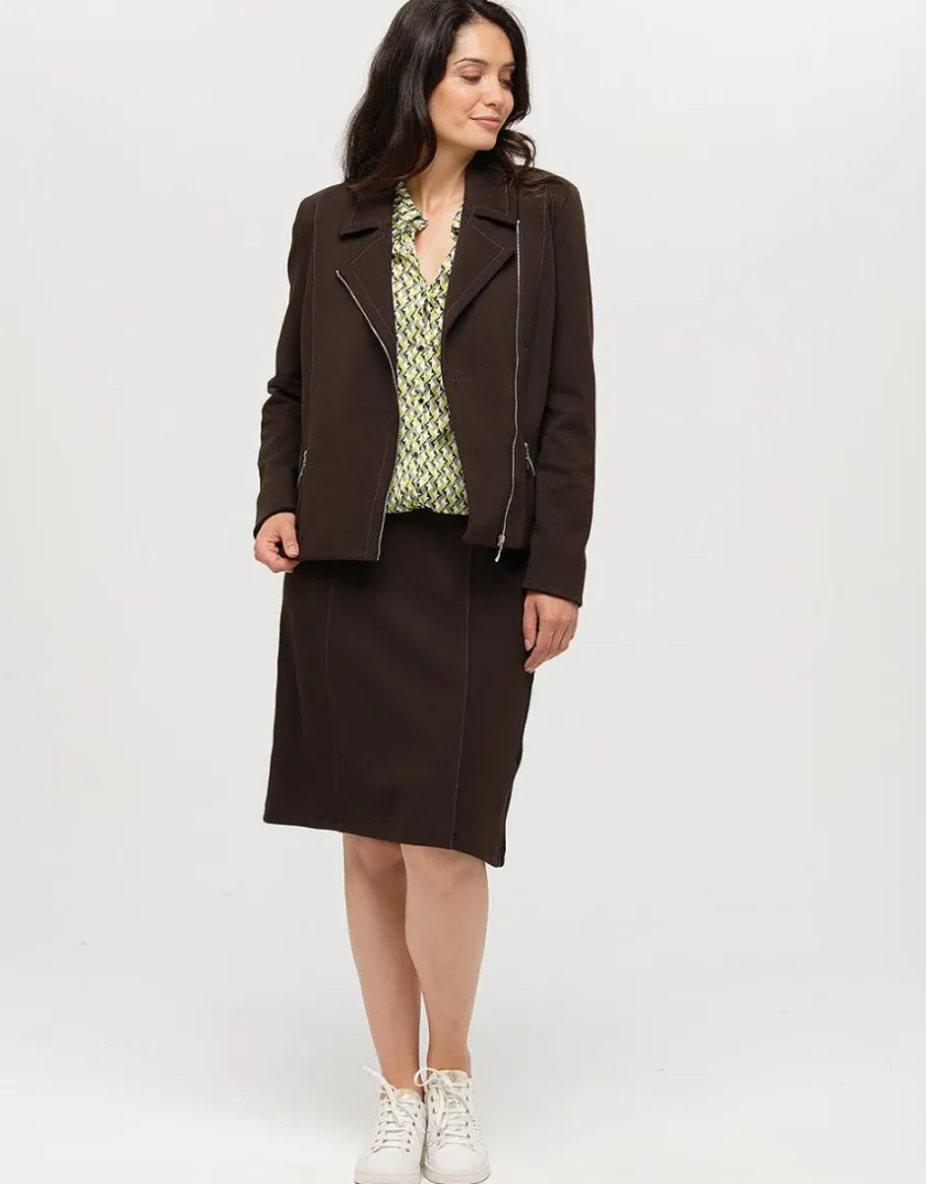 Fashion Chemisier imprimé kaki Chemisiers & Blouses|Hauts