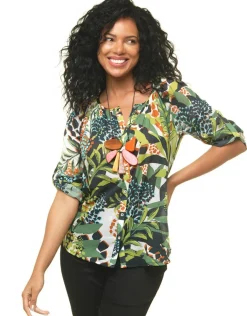 Discount Chemisier voile de coton Chemisiers & Blouses|Hauts
