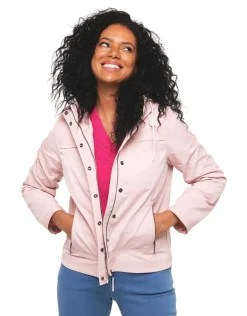 Online Ciré court rose clair Parkas|Parkas