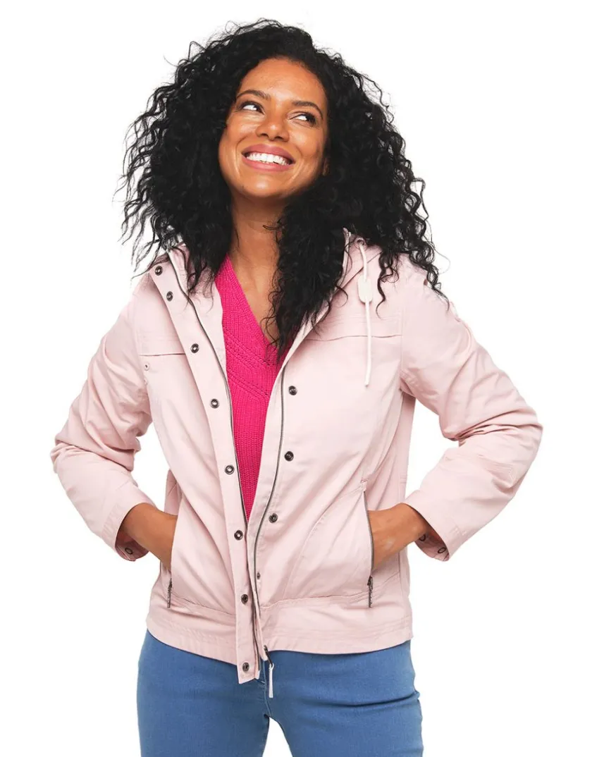 Online Ciré court rose clair Parkas|Parkas