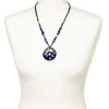 Sale Collier céramique bleu Bijoux|Accessoires