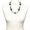 Fashion Collier perles noir blanc Bijoux|Accessoires