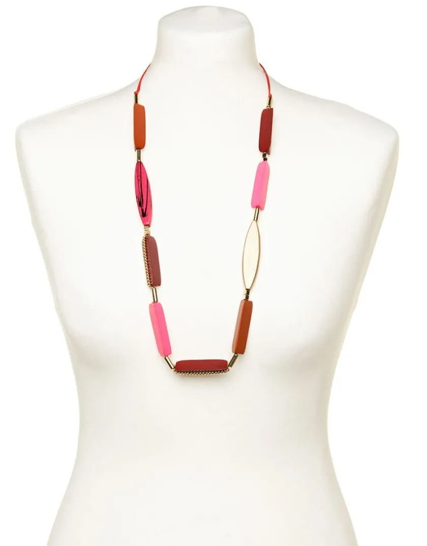 Best Collier rouge à perles Bijoux|Accessoires