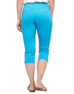 Hot Corsaire bleu ciel coton Pantacourts