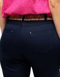 Hot Corsaire coton bleu Pantacourts|Pantalons
