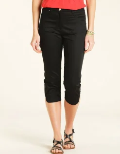 Discount Corsaire coton noir Pantacourts