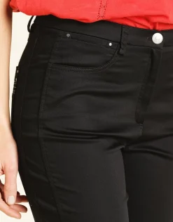 Discount Corsaire coton noir Pantacourts