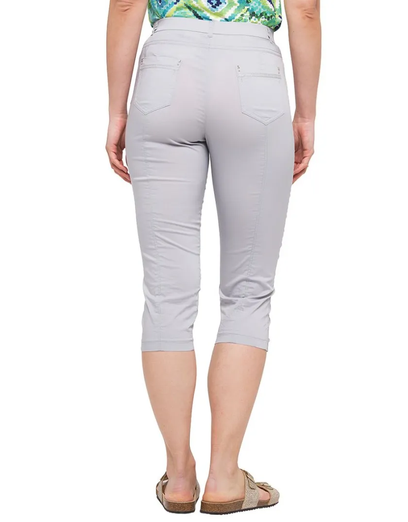 Discount Corsaire gris stretch Pantacourts