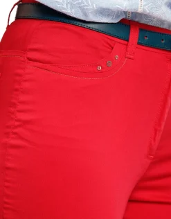 Clearance Corsaire léger rouge Pantacourts