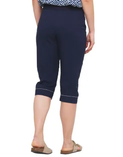 Sale Corsaire marine coton Pantacourts
