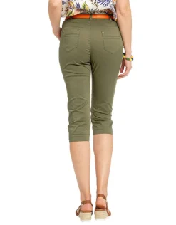 Sale Corsaire ultra léger kaki Pantacourts