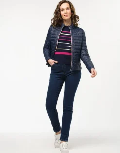 Sale Doudoune courte marine Doudounes|Parkas