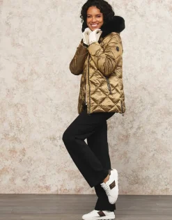 Best Doudoune mordoré kaki Doudounes|Parkas