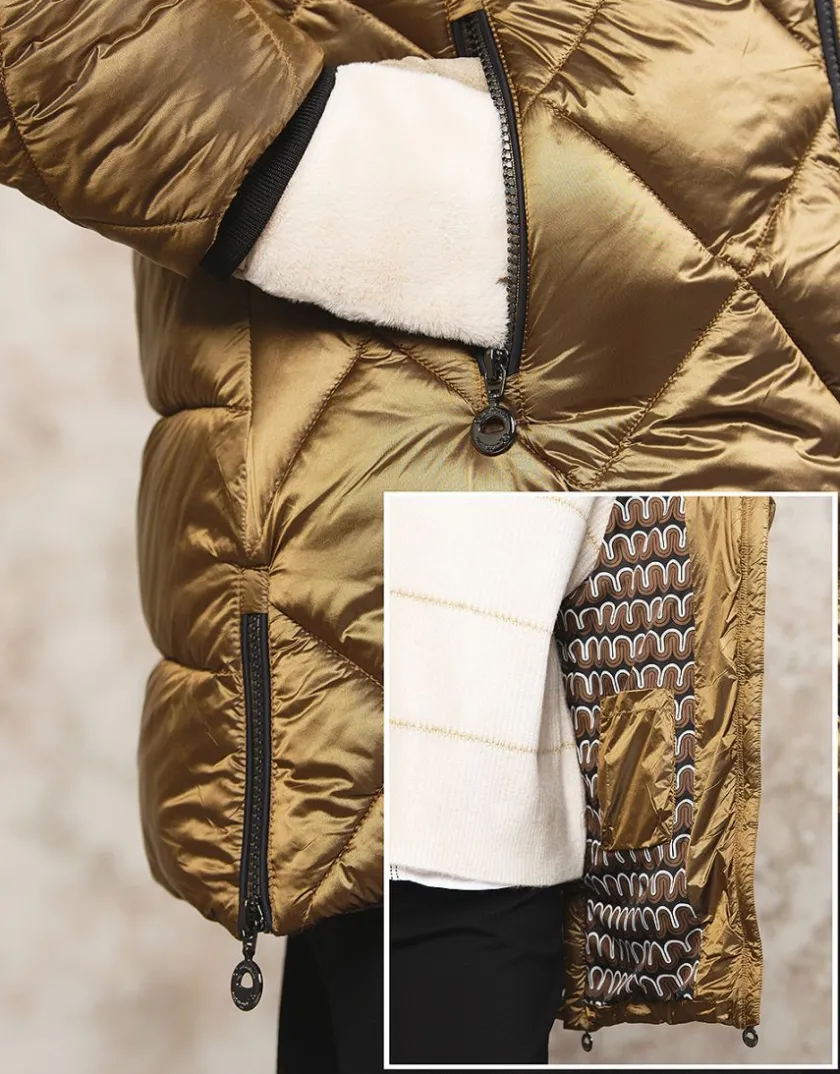 Best Doudoune mordoré kaki Doudounes|Parkas