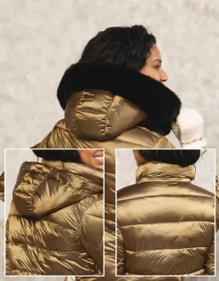 Best Doudoune mordoré kaki Doudounes|Parkas